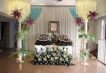 兰州骨灰盒 花圈